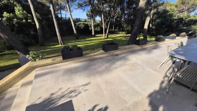 Terrasse terminée